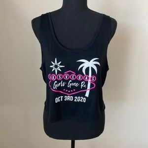 Girls Gone Rx Black Tank Top Size Small NWOT